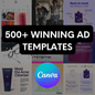 500 Winning Static Ad Templates